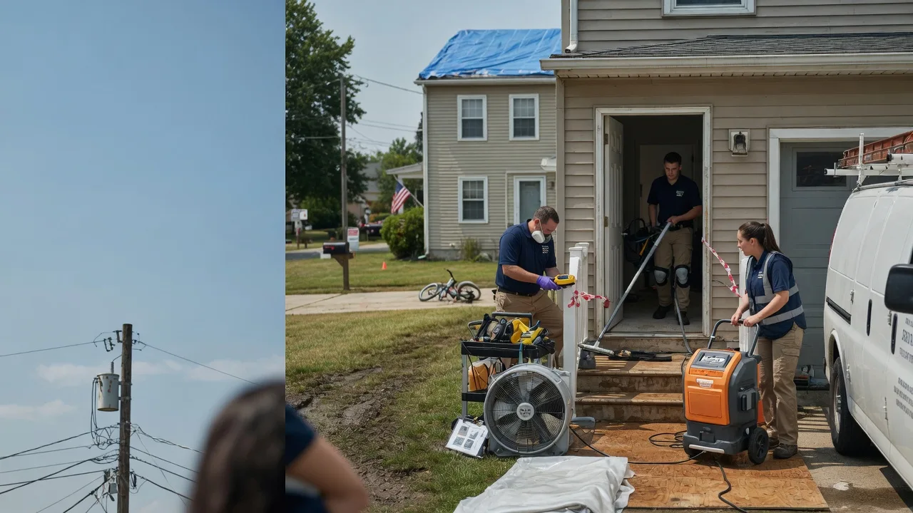 Water Damage Repair in Nashville, OH near me